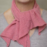 Vintage Cashmere Kitten Scarf | Sand Rose