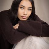 Weekender Cashmere Sweater | Truffle