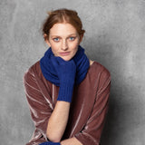 Cashmere Gloves in Bright Blue