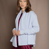 Full Bloom Short Shawl Cardigan | Porcelain