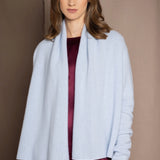 Full Bloom Short Shawl Cardigan | Porcelain