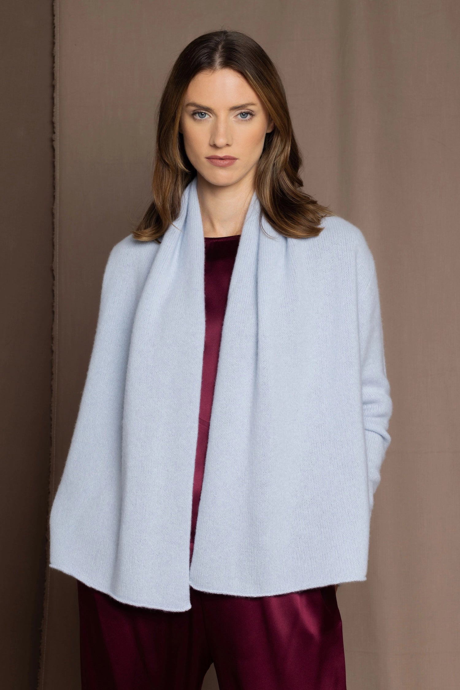 Full Bloom Short Shawl Cardigan | Porcelain