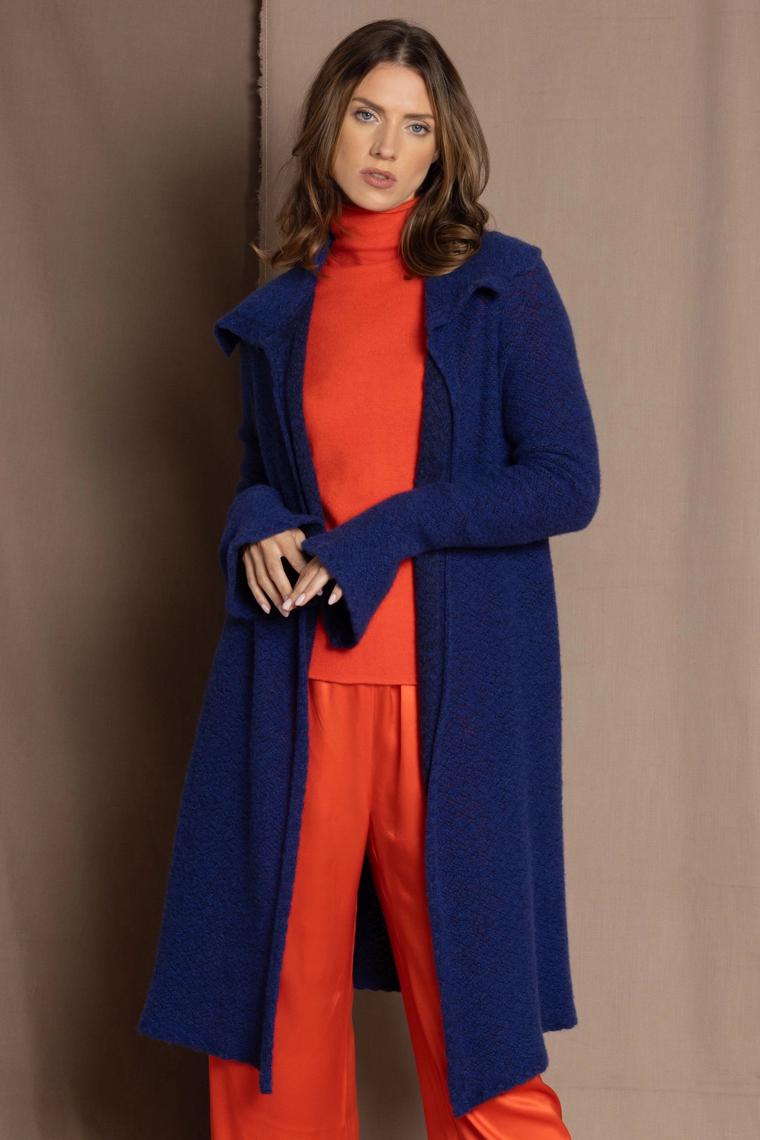 cashmere cardigans and coats