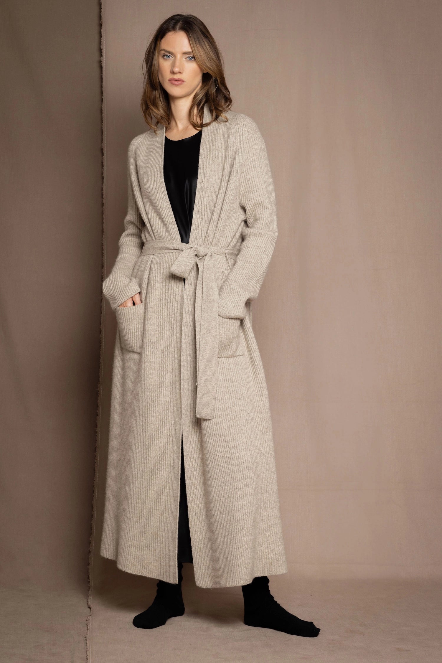 cashmere dressing gown or robe