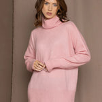 cashmere sweater in pink