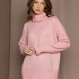 cashmere sweater in pink