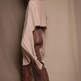 Luxury Cashmere Large Wrap Scarf in Dusty Pink