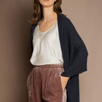 Cashmere Shawl or Wrap in Navy