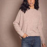Daphne Easy Cashmere Sweater | Oyster