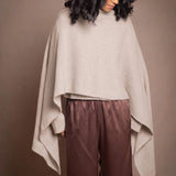 Daphne Cashmere Wrap | Oyster