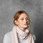 luxury cashmere scarf in beige