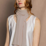 Helen Cashmere Scarf | Oyster