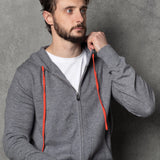 Jo Zip Cashmere Unisex Hoodie