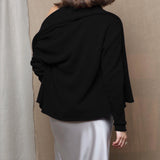 Full Bloom Short Shawl Cardigan | Black