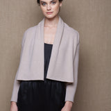 Full Bloom Short Shawl Cardigan | Oyster