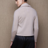 Full Bloom Short Shawl Cardigan | Oyster