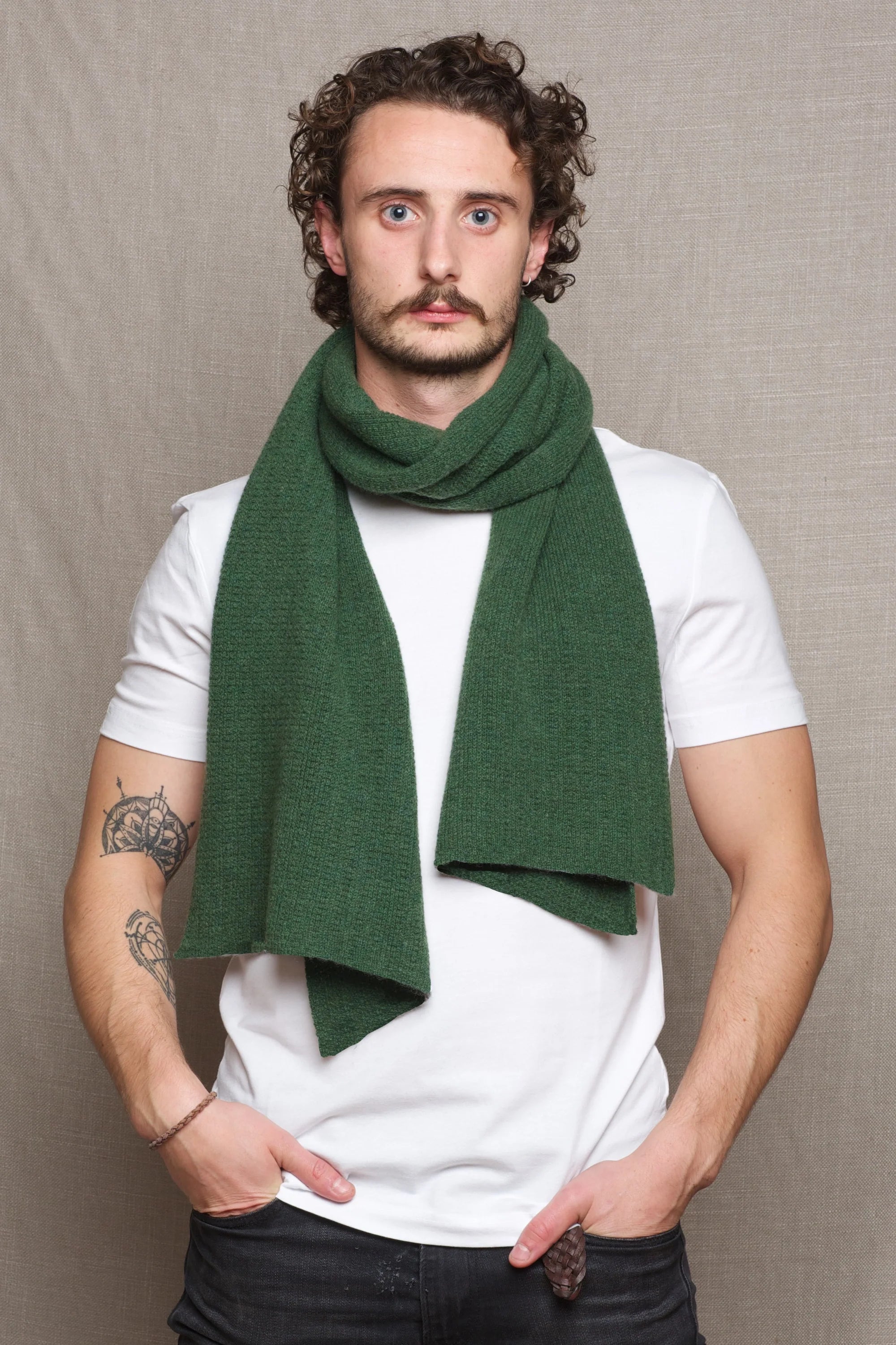 Men's Cashmere Scarf