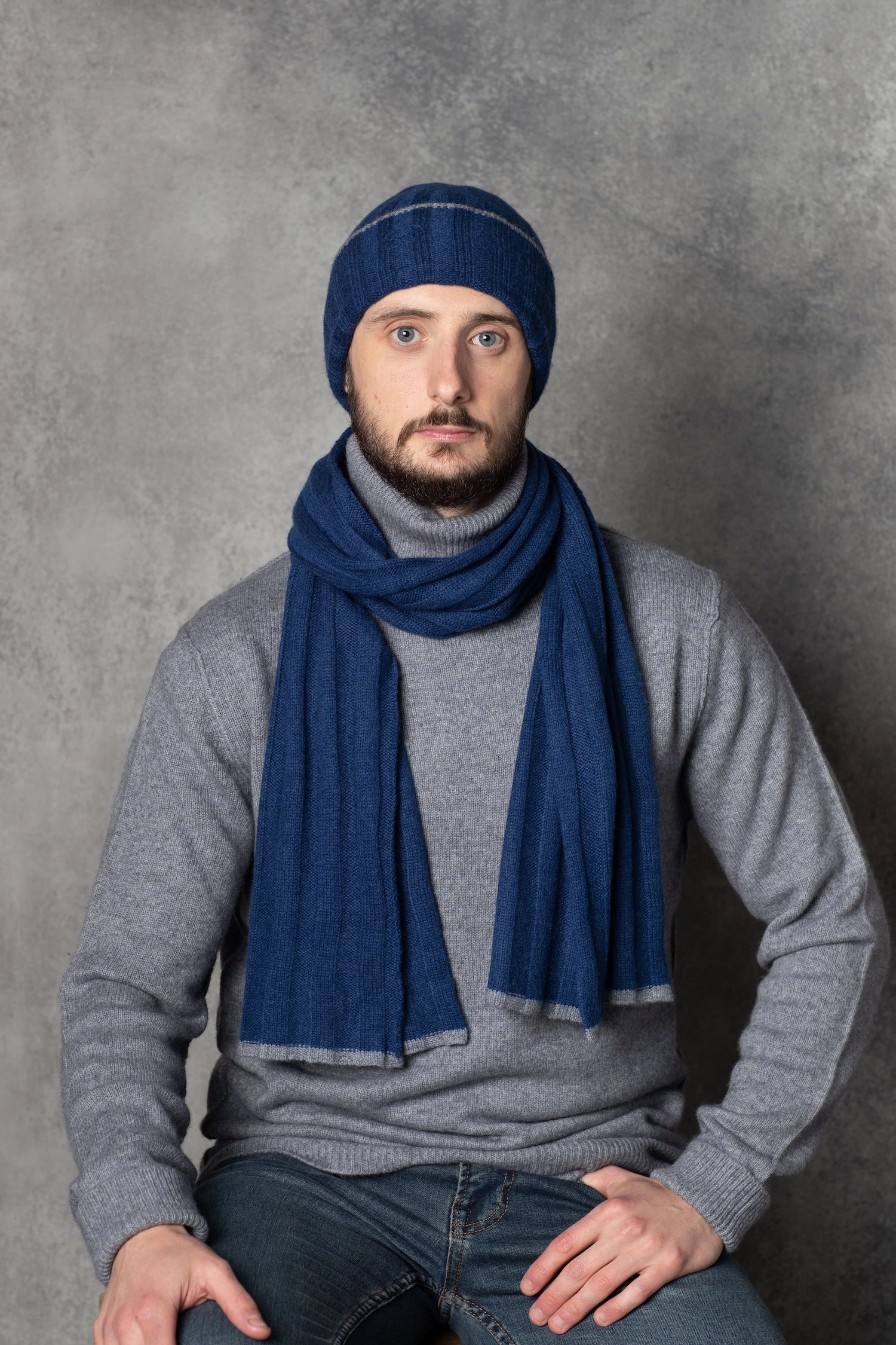 Cashmere Scarves and Wraps for Men Made in Ireland Madigan