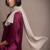Sarah Cashmere Scarf | Oyster