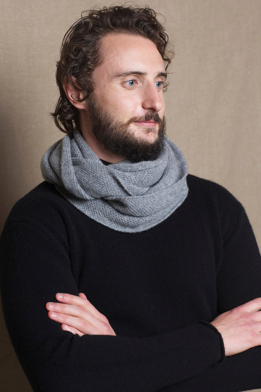 Moss Cashmere Snood